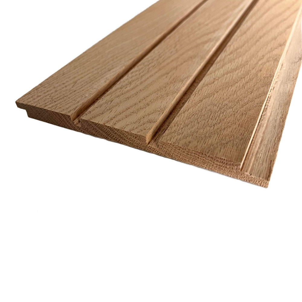 Timeline 103-.38 Fluted 5" X 72" Oak Wall Paneling - Thin Square | Walmart (US)