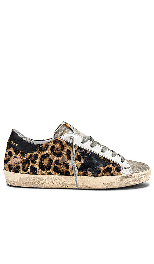 Superstar Sneaker in Snow Leopard & Black | Revolve Clothing (Global)