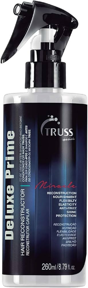 Truss Deluxe Prime Hair Treatment - Protein Infused Anti-Frizz Reconstructor Spray That Restores,... | Amazon (US)