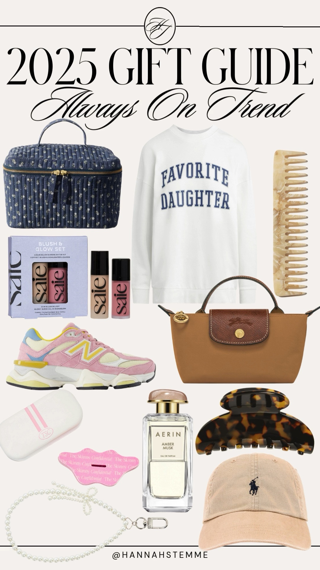 2025 Always On Trend Gift Guide ✨
For the girl who’s always ahead of the curve — stylish, fun, and obsessed with the latest must-haves. These trendy gifts are perfect for teens, college girls, sisters, or anyone who loves what’s in right now.

✨ What’s included:
• trending beauty favorites
• cult-favorite sneakers
• viral bags + accessories
• pearl details + statement clips
• cozy crewnecks + sporty pieces
• hair tools + fragrance must-haves

If she’s into the newest colors, latest launches, and TikTok-loved products — this is her guide. Shop all the trendy picks below!

Keywords: trendy gifts 2025, gifts for teens, college girl gift ideas, trending beauty products, viral gift ideas, aesthetic gifts, always on trend gift guide, holiday gift guide 2025

#LTKgrwm #LTKGiftGuide #LTKmorningroutine