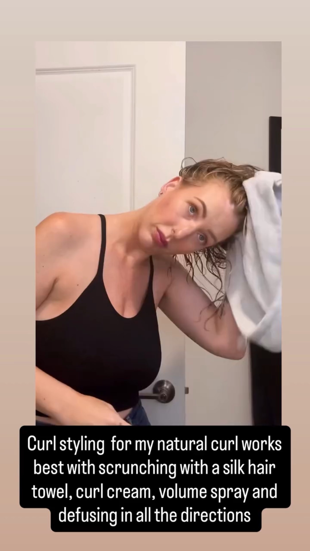 Natural curl go-to tips 

#LTKOver40 #LTKBeauty #LTKStyleTip