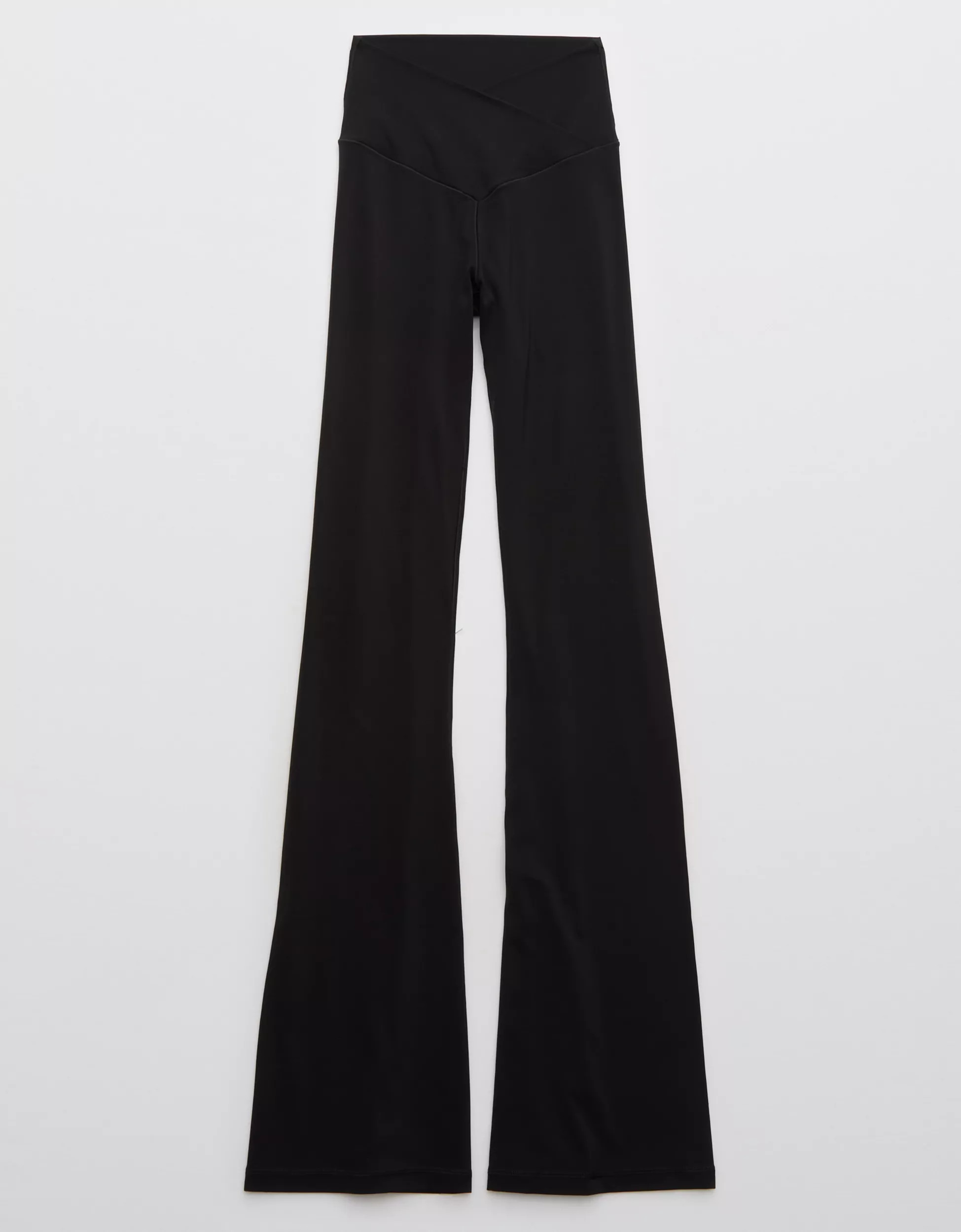 OFFLINE By Aerie Real Me High Waisted Crossover Flare Legging | Aerie