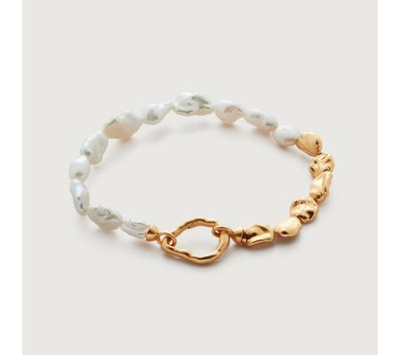 Keshi Pearl Bracelet | Monica Vinader (Global)