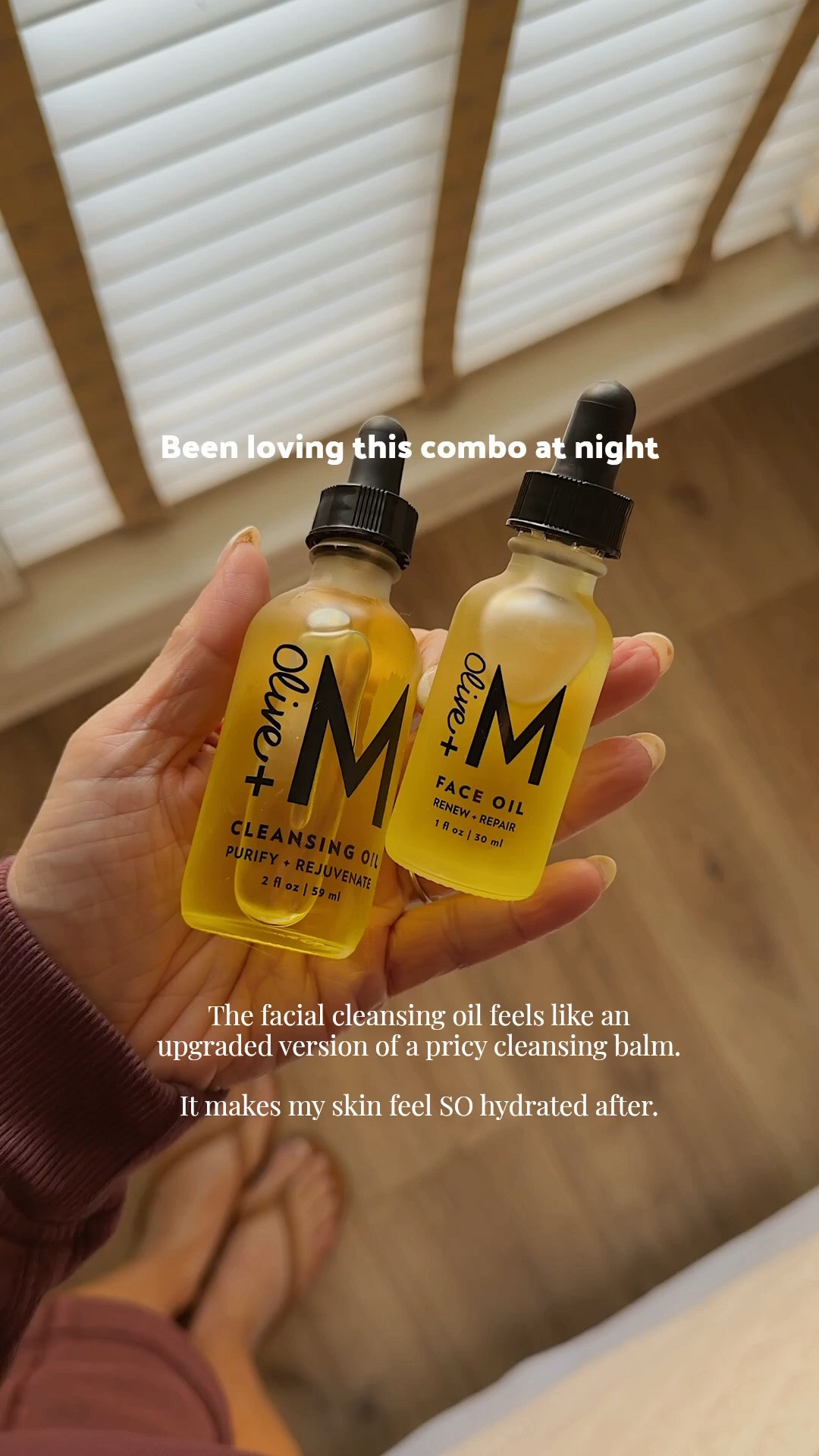 First off, I so appreciate the all natural nature of this cleansing oil and follow up face oil. 🫒🌿 I’ve been using this combo at night for extra moisture and what I’ve noticed is 1) just how CLEAN my face feels and 2) the way I wake up looking hydrated and dewy. 10/10 love these!

Skincare over 40, skincare over 50, beauty routine, nightly skincare routine, cleansing facial oil, mature skin, natural ingredients skincare

#LTKgrwm #LTKOver40 #LTKBeauty