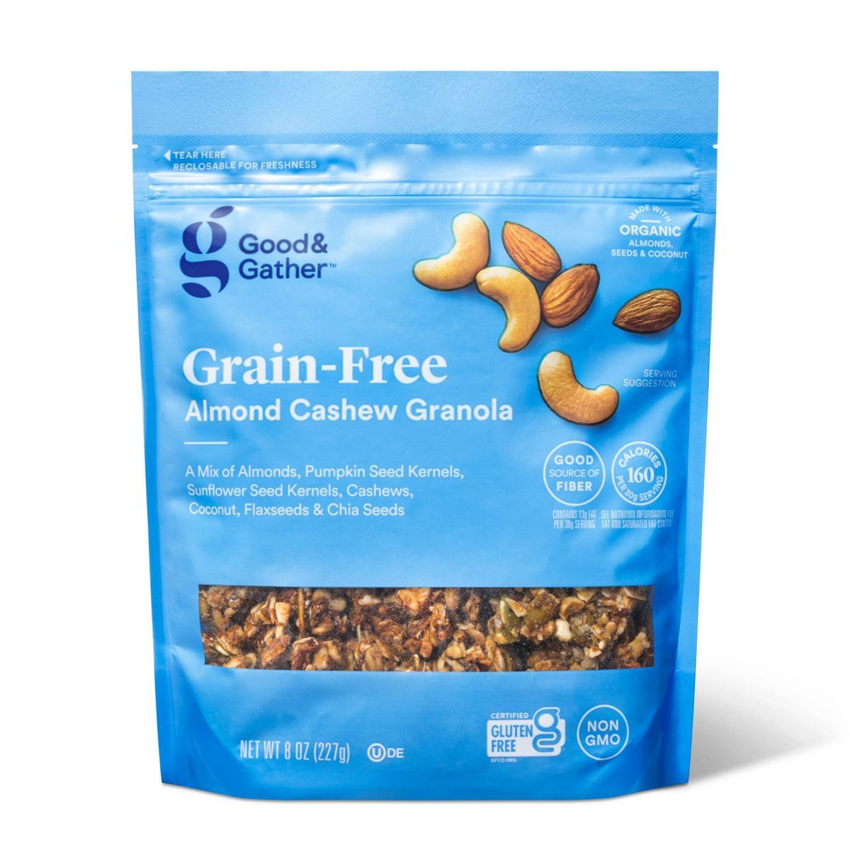 Almond Cashew Grain Free Granola - 8oz - Good & Gather™ | Target