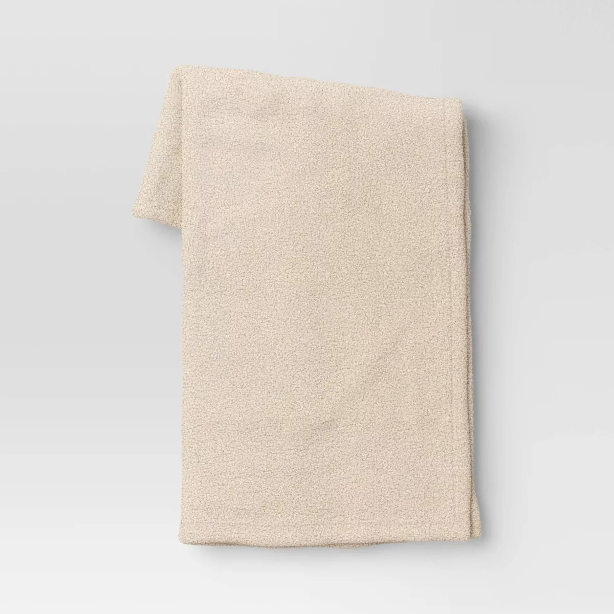 Teddy Boucle Throw Blanket - Threshold™ | Target