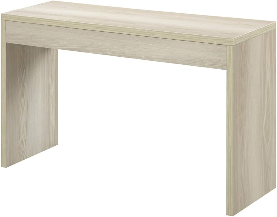 Convenience Concepts Northfield Hall Console Desk Table, Weathered White | Amazon (US)