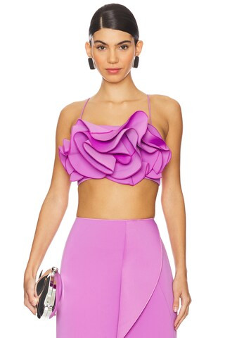 Acler Underwood Top in Mulberry from Revolve.com | Revolve Clothing (Global)