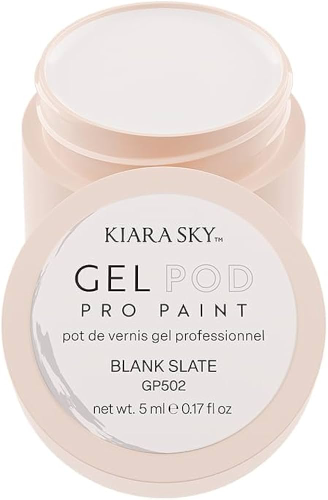 KIARA SKY Gel Paint Pod for Nail Art 0.17 fl oz - Blank Slate | Amazon (US)