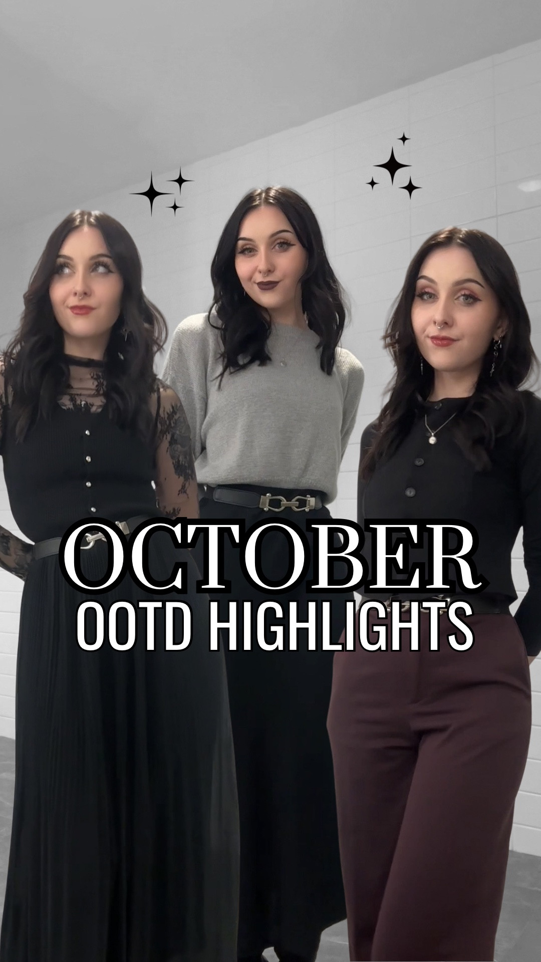 my favorite corporate goth work outfits in October 🖤✨
#corporategoth #officegoth #ootd #altgirl 

#LTKPetite