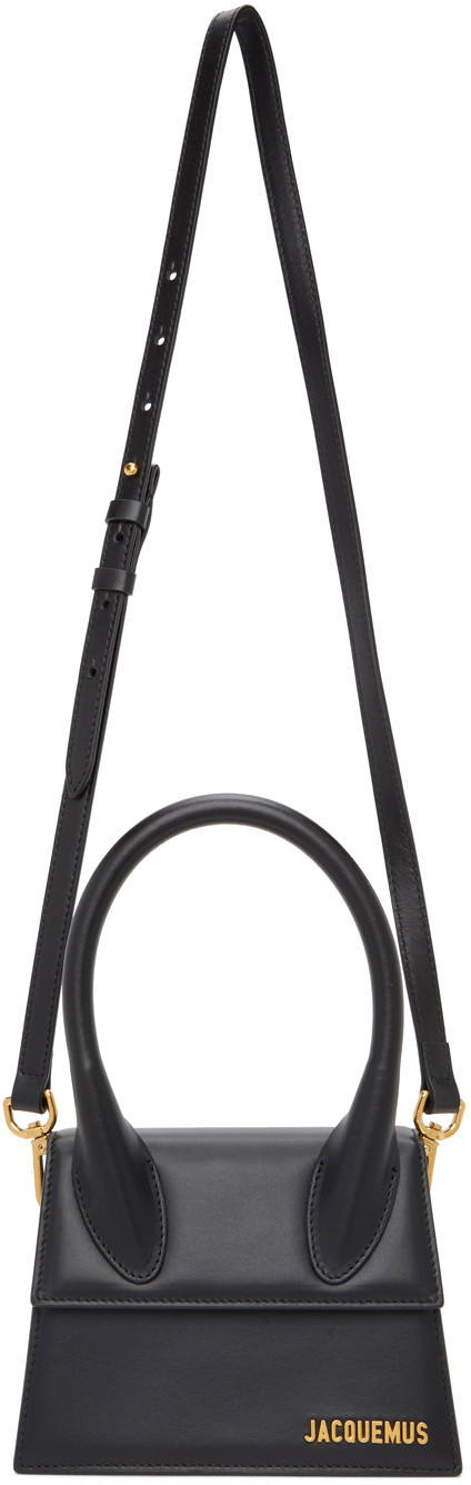 Black 'Le Chiquito Moyen' Top Handle Bag | SSENSE