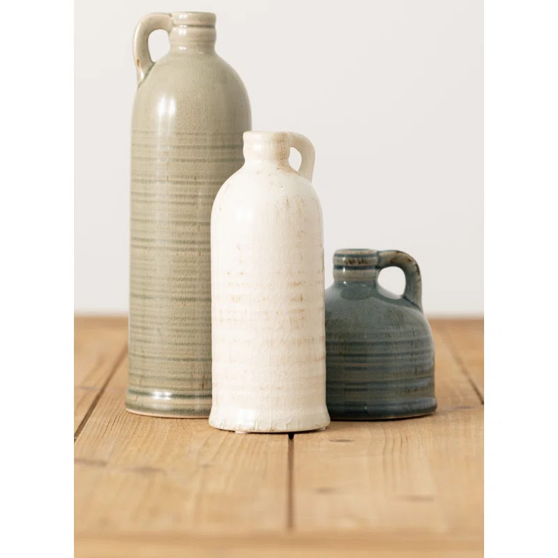 3 Piece Cabell Ceramic Table Vase Set | Wayfair North America