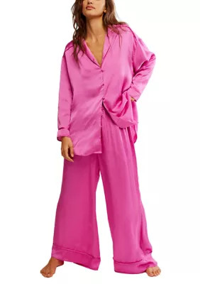 Free People Dreamy Days Solid Pajama Set | Belk