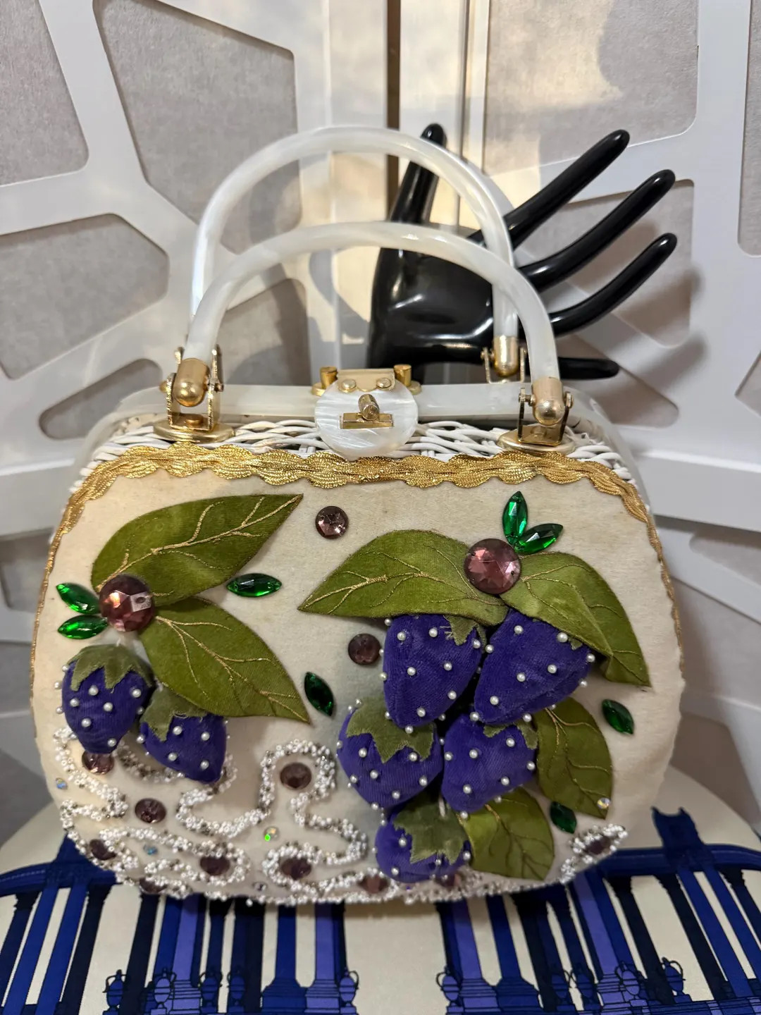 Vintage Wicker Purse - Etsy | Etsy (US)