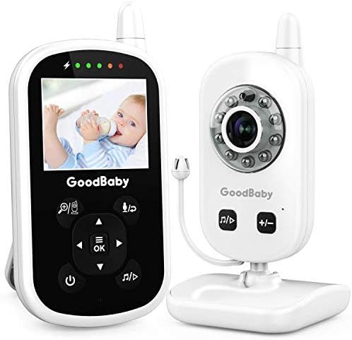Video Baby Monitor with Camera and Audio - Auto Night Vision,Two-Way Talk, Temperature Monitor, V... | Amazon (US)