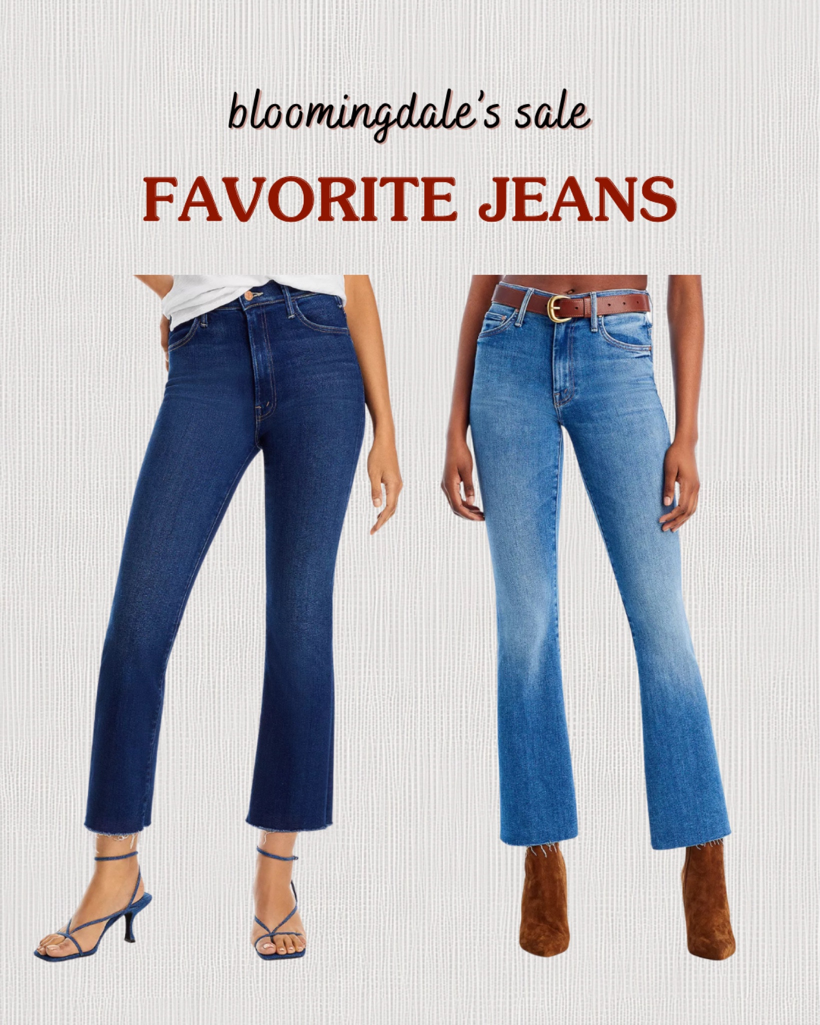 My favorite jeans from mother denim are on sale at Bloomingdales! 



#LTKtravel #LTKsalealert #LTKstyletip