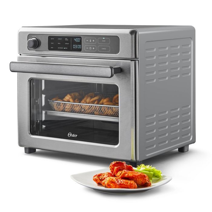 Oster Digital 9-Function Countertop Air Fryer Oven with RapidCrisp – Stainless Steel | Target