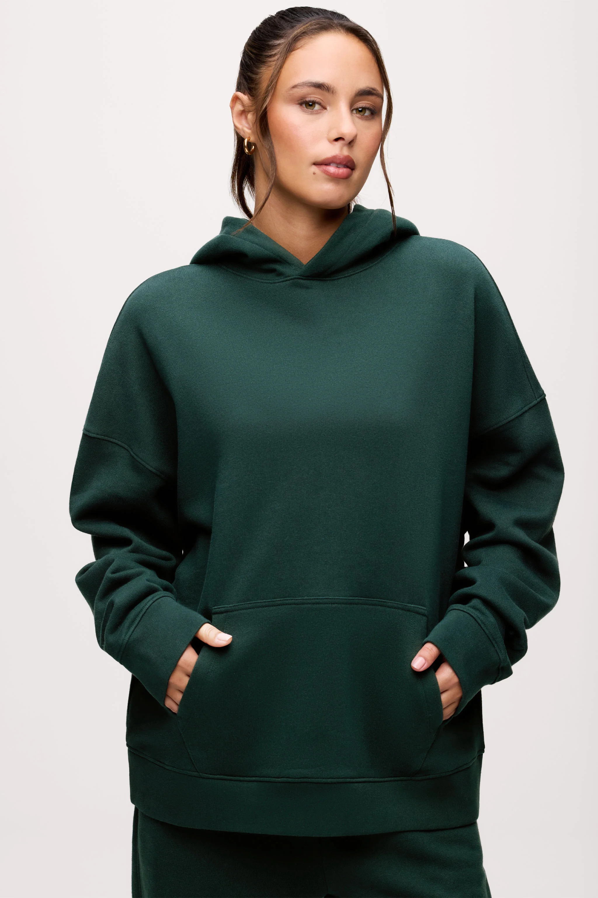 Core Fleece Hoodie | Blackpine | nuuds