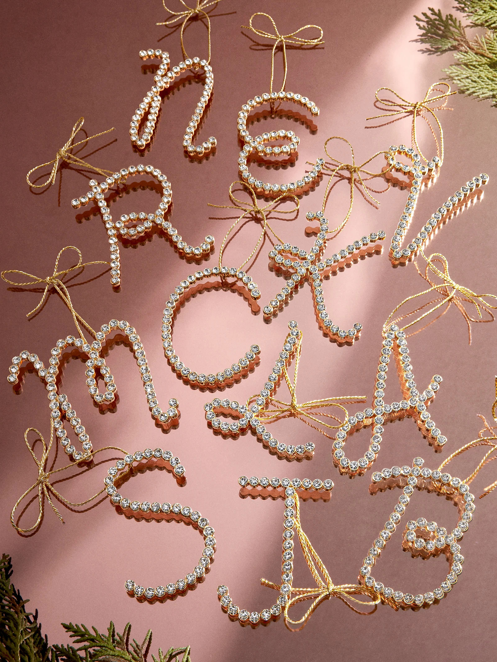 Letter To Santa Initial Ornament - Letter To Santa Ornament | BaubleBar (US)