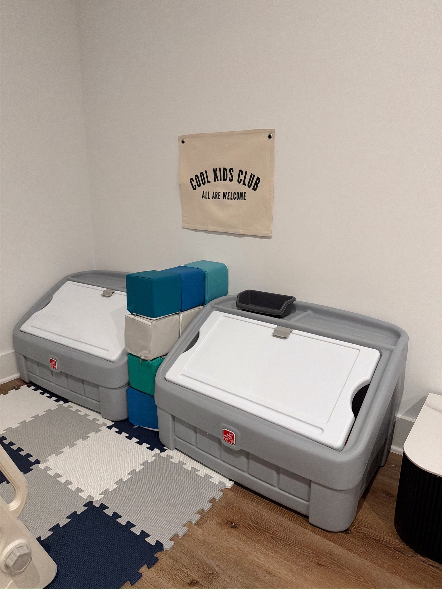 Storm’s play corner! Linked his foam mat, blocks, banner and toy storage bins all from Amazon! 

#LTKBaby #LTKKids #LTKHome