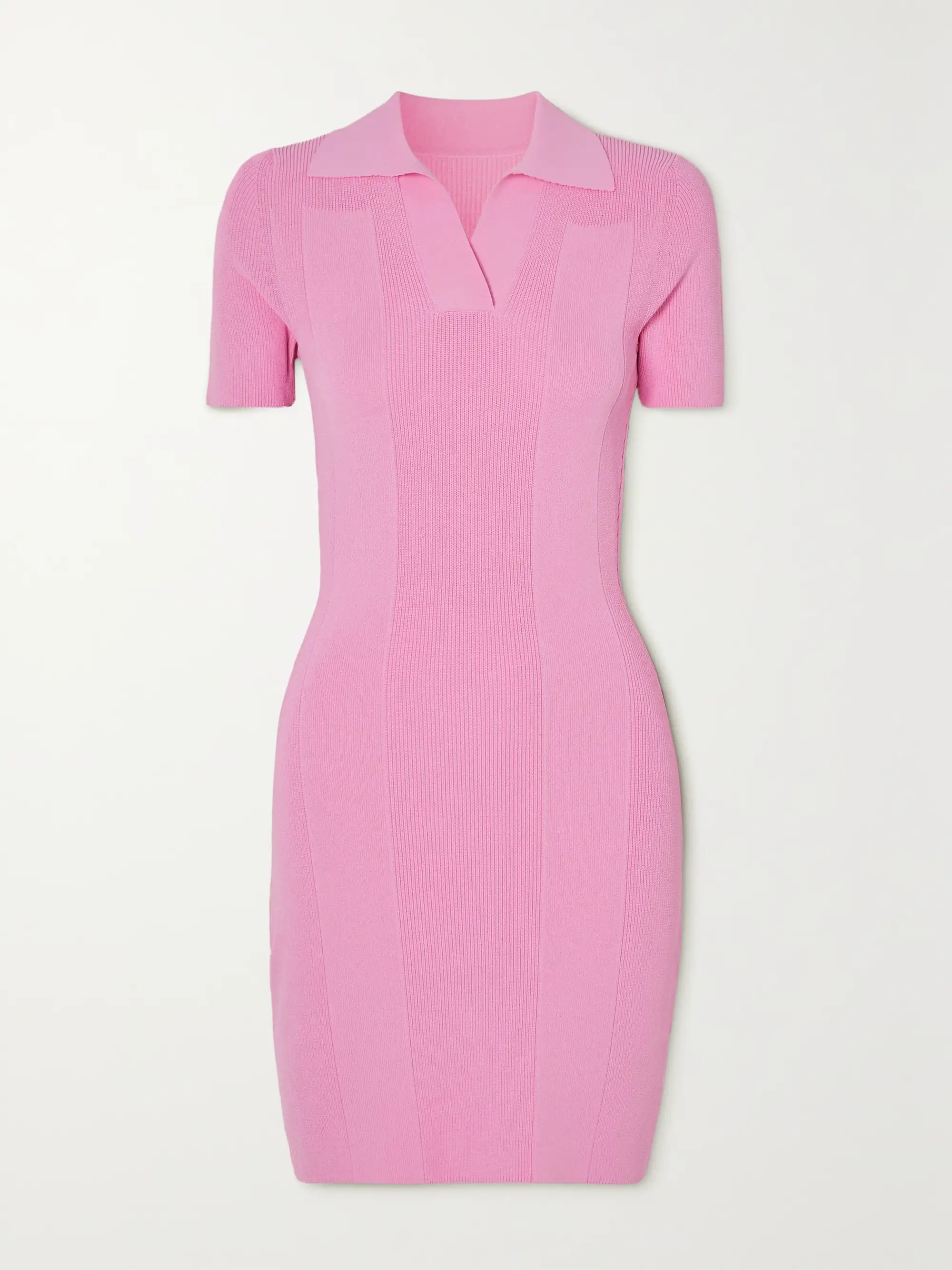 Ribbed-knit mini dress | NET-A-PORTER (US)