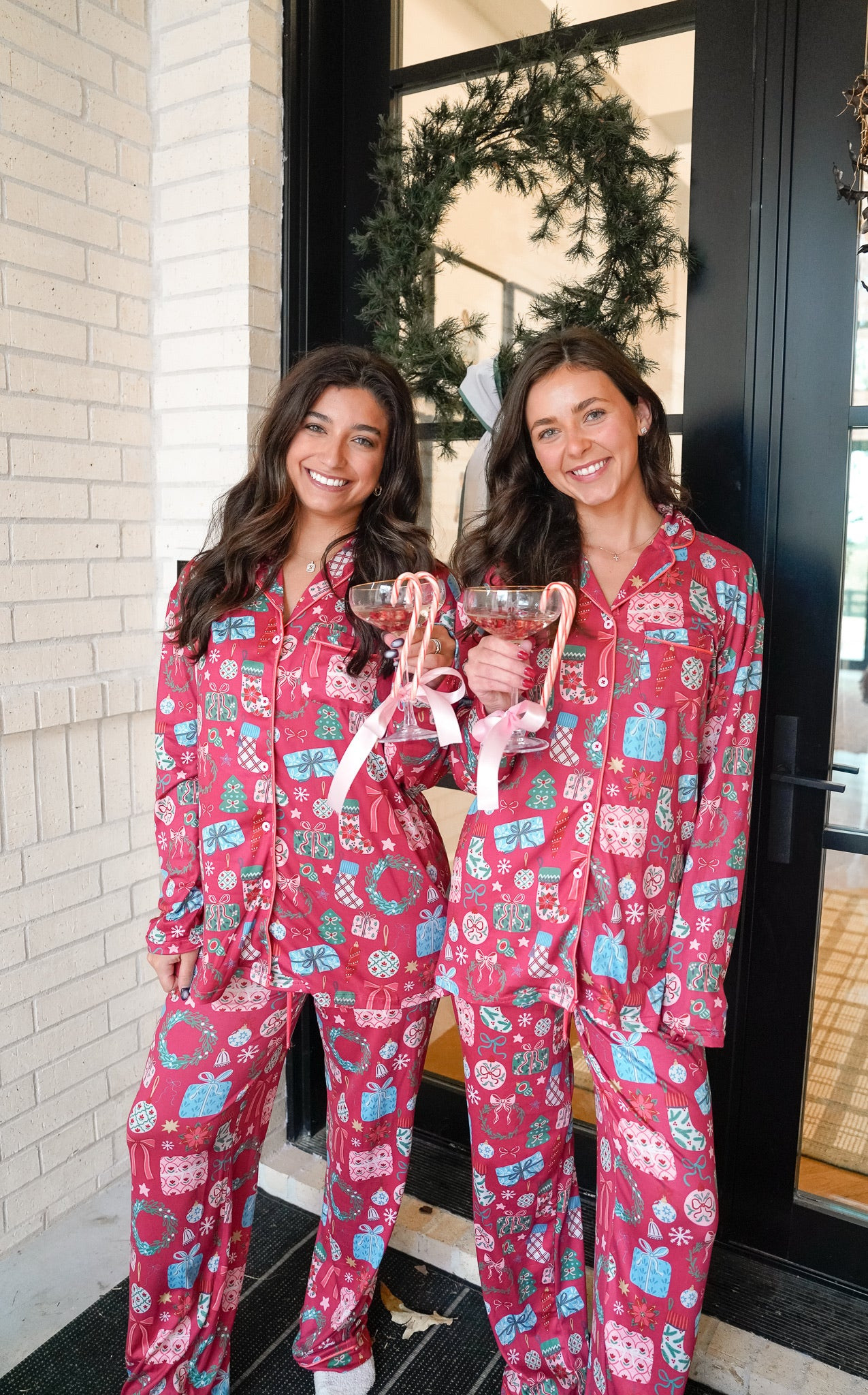 Whimsical Christmas - Long Pajama Set | KenzKustomz