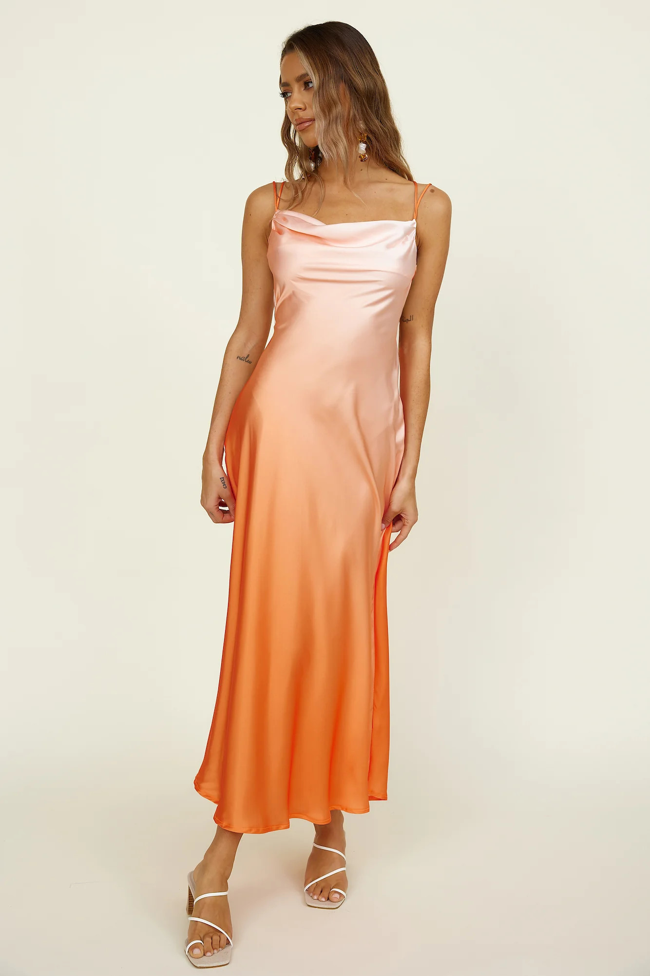 Cherished Love Maxi Dress Orange | Fortunate One