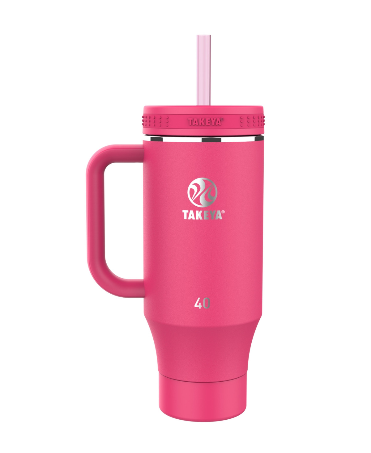 Takeya Fixed Handle Tumbler 40 oz - Dragonfruit | Macy's