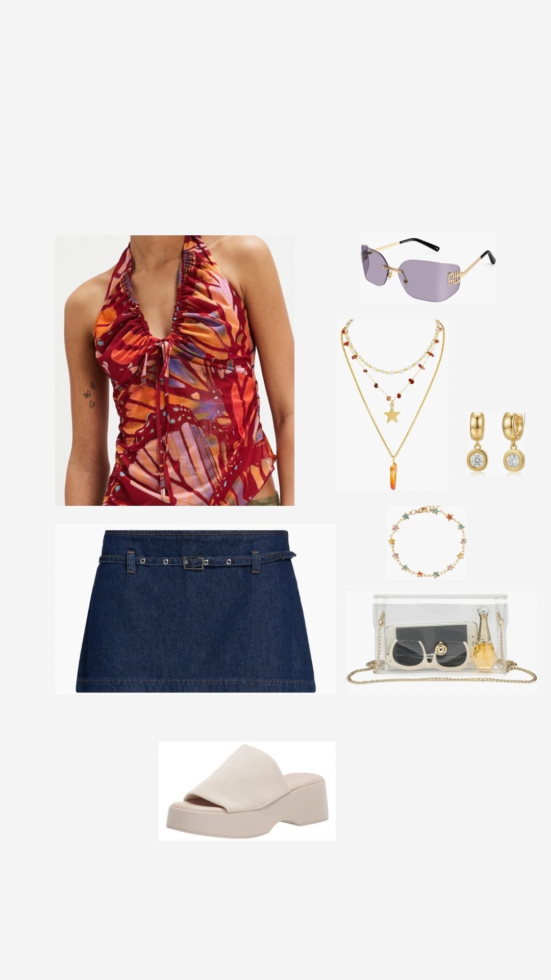 Hilary Duff concert the lucky me tour Lizzie McGuire and Isabella outfit inspo! Pop concert summer concert outfit inspo denim skirt disco pop sequin shiny tank top look y2k outfit for concert

#LTKgrwm #LTKootd #LTKSeasonal