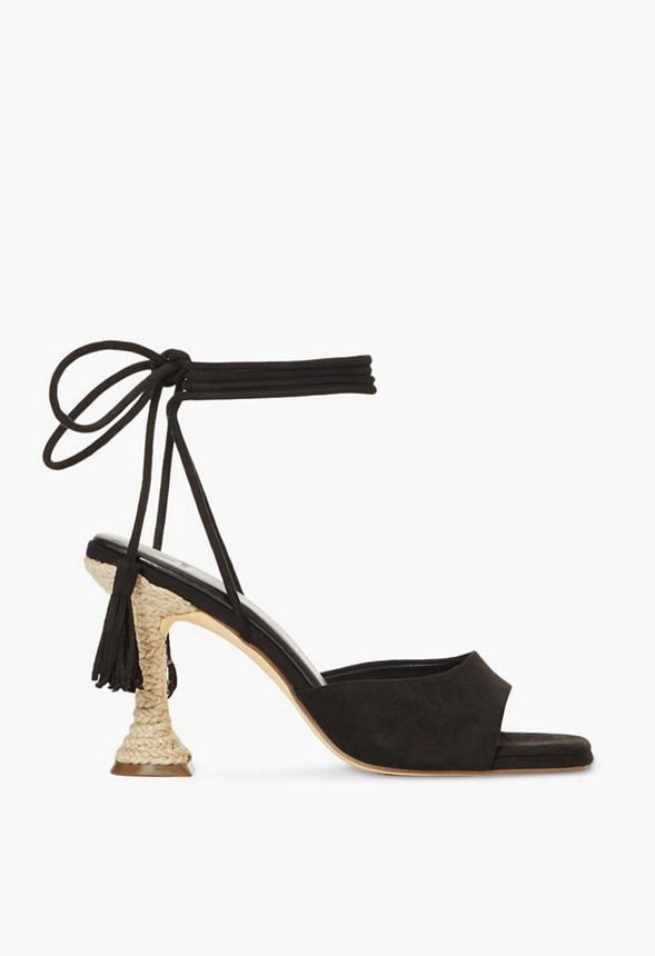 Toni Ankle-Wrap Heeled Sandal | JustFab