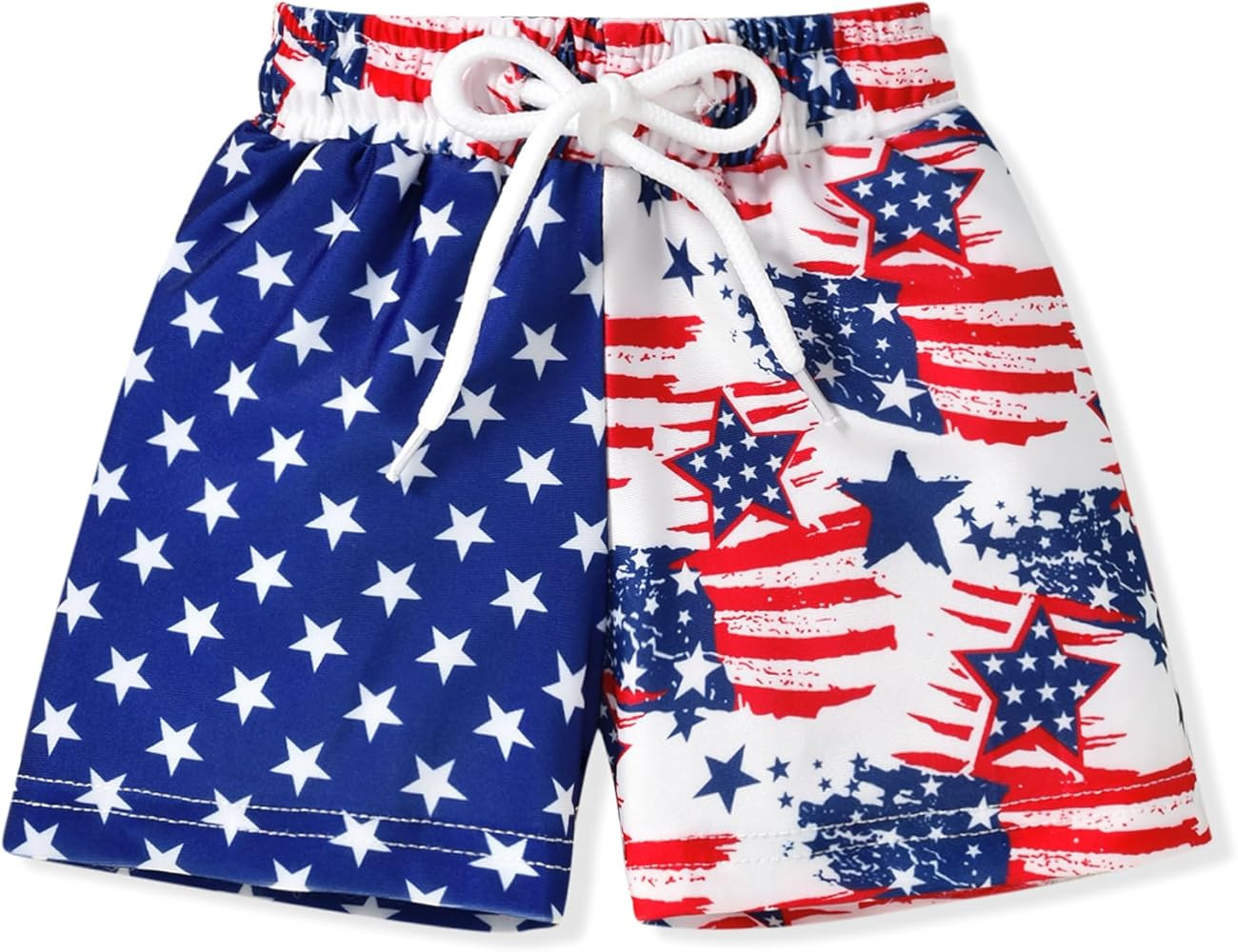 HIHA Toddler Baby Boy Swim Trunks Cartoon Pattern Hawaiian Beach Shorts Board Shorts Swimwear | Amazon (US)