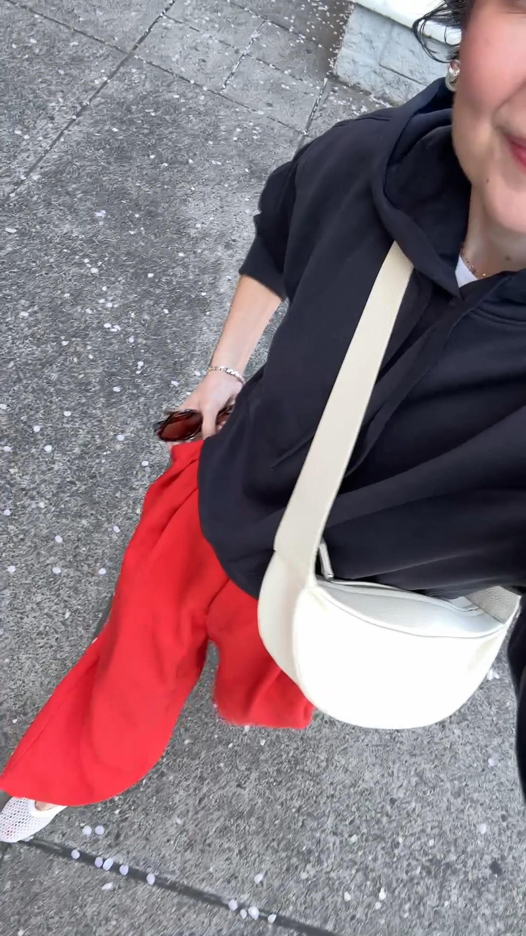 Saturday’s OOTD - wearing a 4 in pants, small in hoodie and 9.5 in shoes 