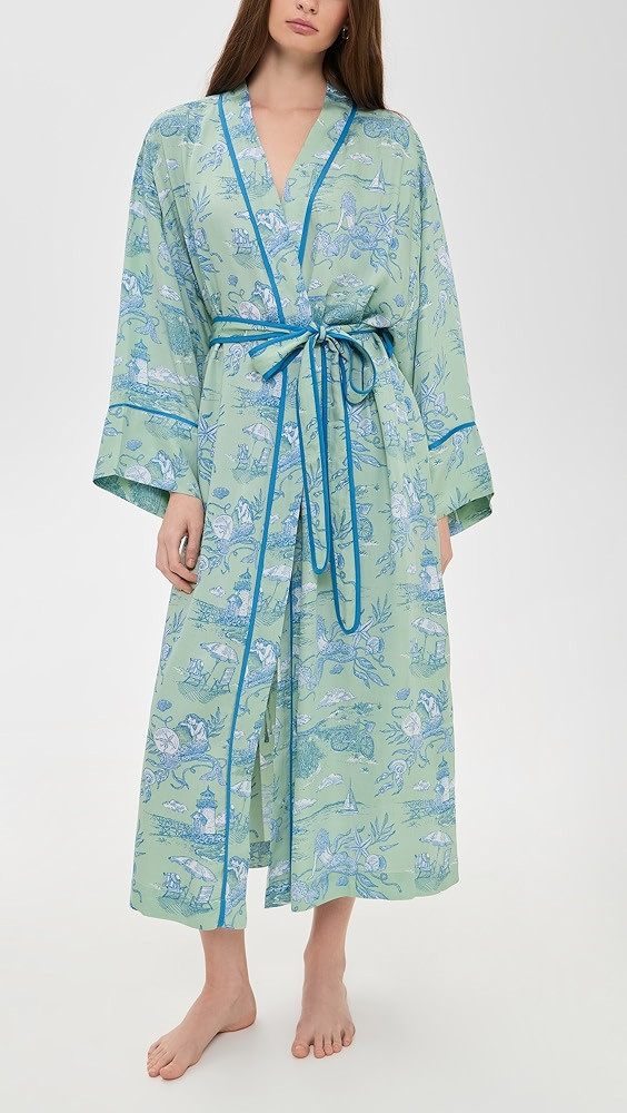 Satin Robe | Shopbop