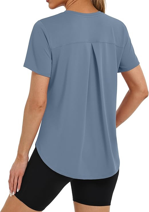 BKRIVE Womens Workout Tops Lightweight UPF 50+ Quick Dry for Hiking Running Shirts (S-3XL) | Amazon (US)