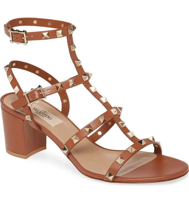 Rockstud Block Heel Sandal | Nordstrom