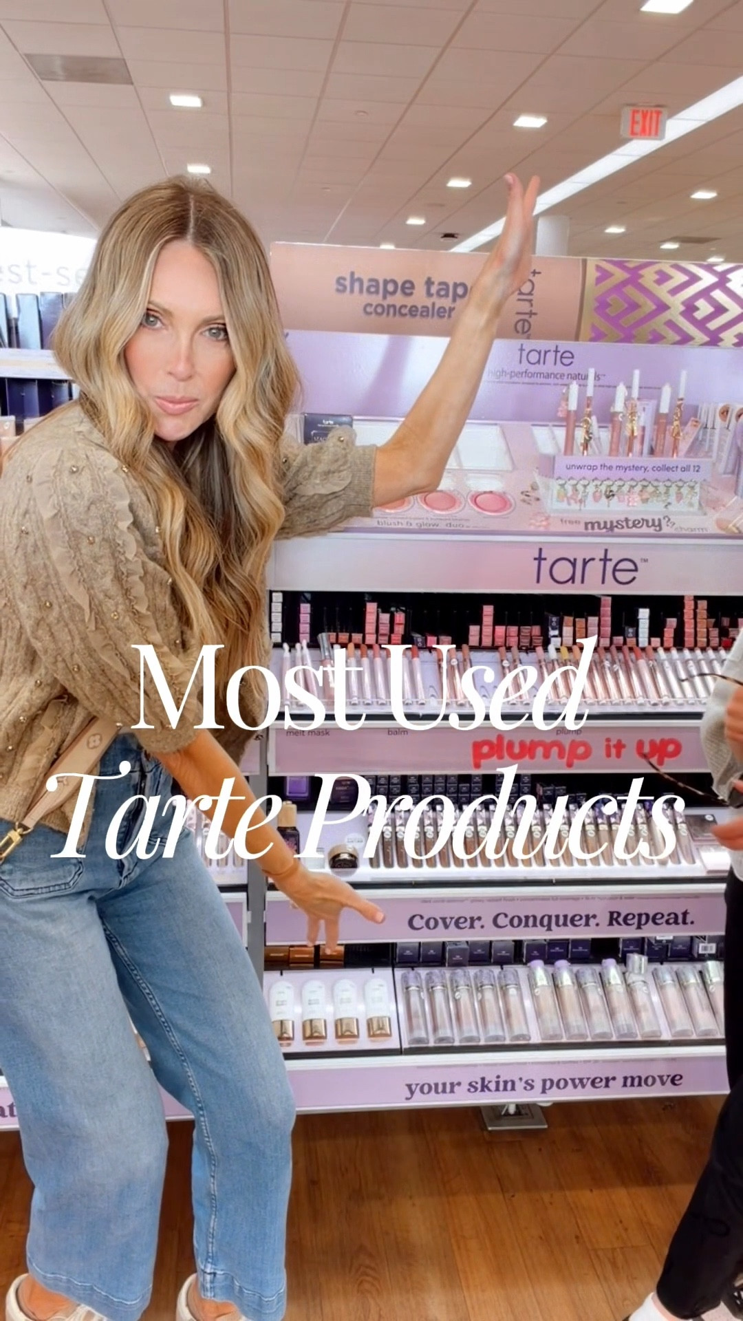 My most used Tarte products as a mom of seven!  Put the under eye corrector under your concealer. I wear the color Light Neutral in Creamy Concealer.. it has eye cream inside. 

@Tarte #tartepartner #ad 

#LTKselfcare #LTKBeauty #LTKOver40