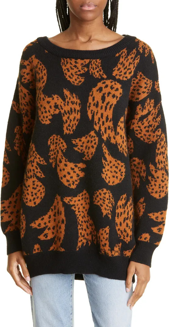 FARM Rio Bananica Oversize Sweater | Nordstrom | Nordstrom