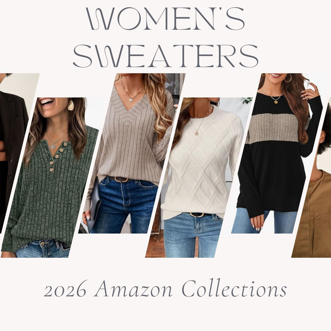 Chic Women's Sweaters & Cardigans | Amazon Fashion 2026

Refresh your knitwear collection with these chic women's sweaters that combine comfort with on-trend style!

Upgrade your sweater game with these stylish Amazon finds that work for any occasion. From preppy v-neck designs to oversized chunky knits and elegant open cardigans, you'll find pieces that fit seamlessly into your daily rotation. Quality knits at affordable prices—what's not to love?

, , , , , , , , , , , , , , 

 #ChicStyle #WomensSweaters #AmazonFashionFinds #SweaterStyle #OversizedSweaters #CardiganLove #FallFashion #WinterKnits #VarsitySweater #NeutralStyle #CozyFashion #WomensWear #TrendySweaters #AmazonHaul #StyleInspiration #LTKSeasonal #LTKSaleAlert #LTKFindsUnder50