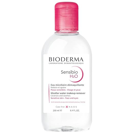 Bioderma - Sensibio - H2O Micellar Water - Makeup Remover Cleanser - Face Cleanser for Sensitive ... | Amazon (US)