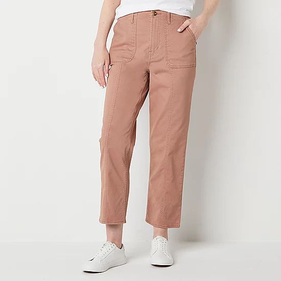 a.n.a Womens Utility Twill Pant | JCPenney