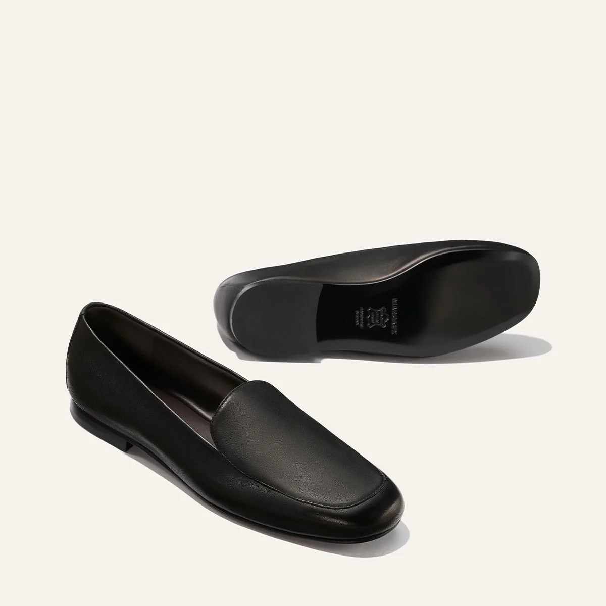 The James Soft Loafer - Black Nappa | Margaux