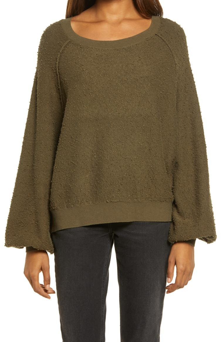 Found My Friend Bouclé Pullover | Nordstrom