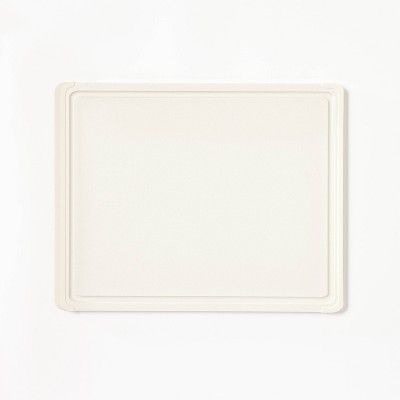 11"x14" Nonslip Recycled Poly Cutting Board Vintage Cream - Figmint™ | Target