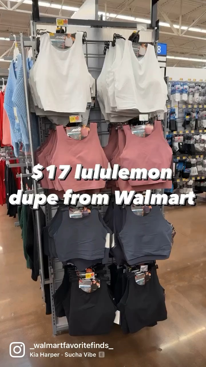 $17 lululemon dupe from Walmart! I own these in 3 colors and they’re my absolute fave! Size up if in between sizes 






Walmart. Walmart fashion. Walmart style. Walmart finds. Lulu dupe. Crop top. Athletic top. Longline sports bra. Crop top sports bra. Activewear. 

#LTKfit #LTKunder50 #LTKunder100
