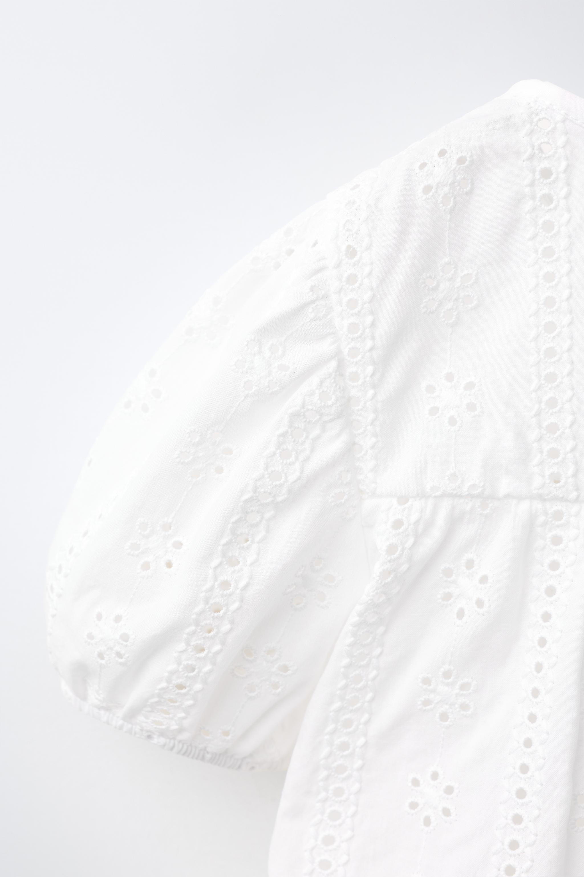 EMBROIDERED ROMANTIC SHIRT | Zara US