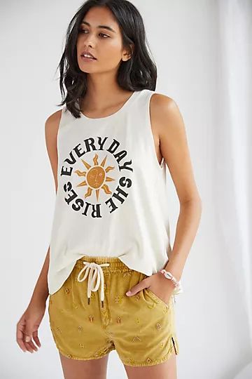 Every Day She Rises Graphic Tank | Anthropologie (US)