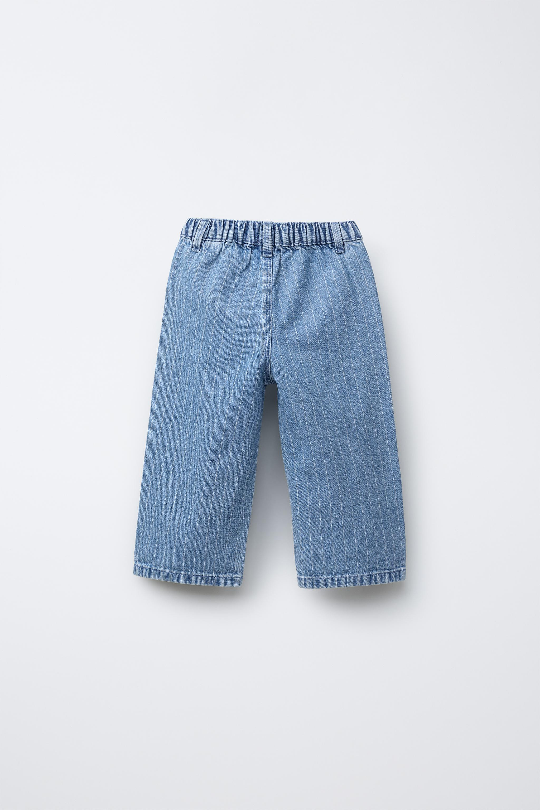 STRIPED CULOTTE JEANS | Zara US