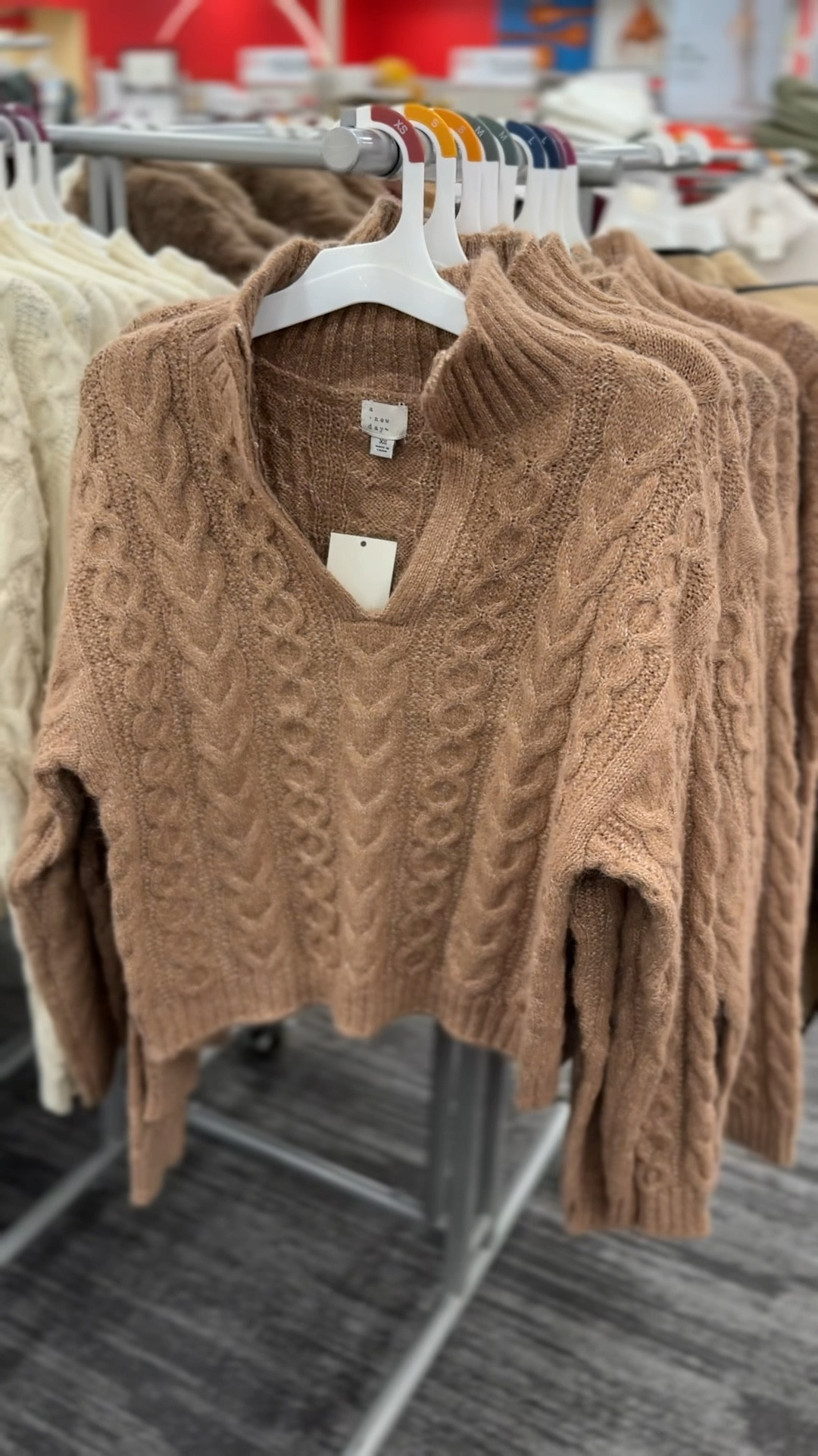 Another cute sweater find at target! You can never have too many cozy knit sweaters in your closet! 🤭
•
•
•
•
#affordableclothes #targetstyle #targetfinds #targetfashion #targetdoesitagain #targetaddict  #targetforthewin #targetfind #targetclothes #targetoutfit #targetstyles #targetfashionfinds #foundattarget #casualstyle #sharemytargetstyle #winterfashion #winterclothes #winterclothing #winterstyle

#LTKStyleTip #LTKFindsUnder50 #LTKSeasonal