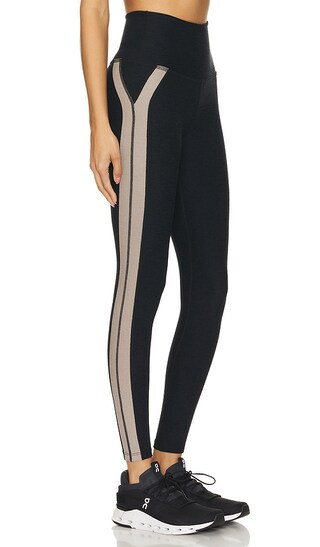 Spacedye Top Line Midi Legging in Darkest Night & Birch | Revolve Clothing (Global)