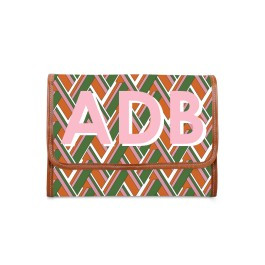 Hanging Toiletry Kit - Monogram Stripe | Barrington Gifts